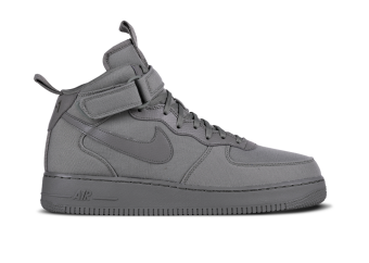 NIKE AIR FORCE 1 MID '07 CANVAS DARK STUCCO