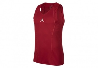 NIKE AIR JORDAN BREATHE ULTIMATE FLIGHT JERSEY GYM RED