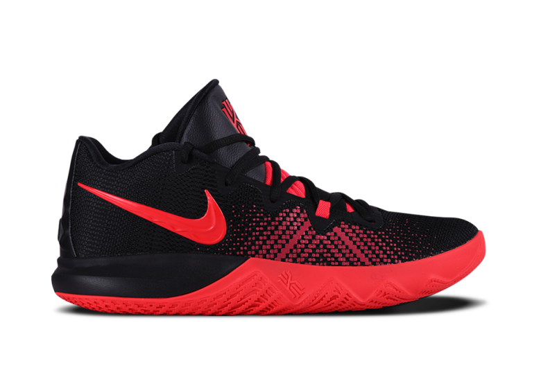 NIKE KYRIE FLYTRAP BLACK BRIGHT CRIMSON