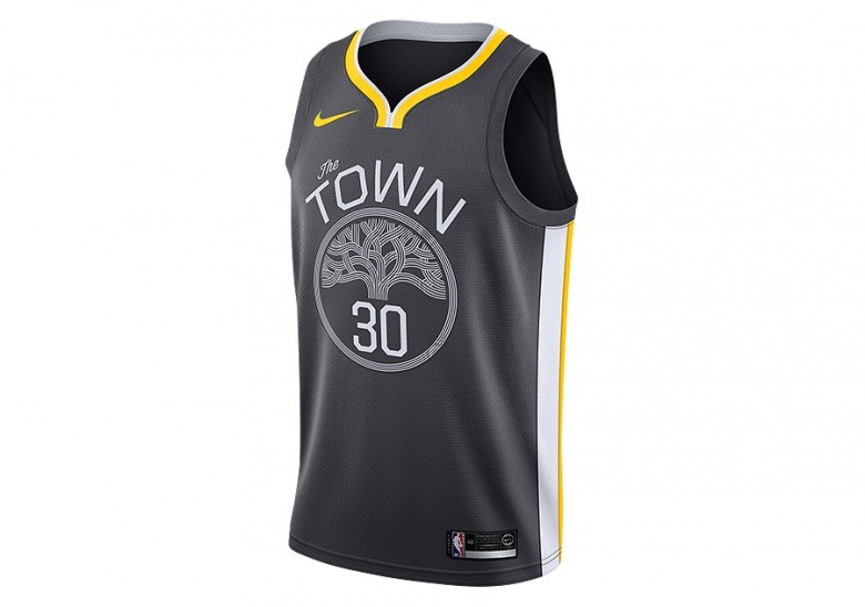 gsw sleeved jersey