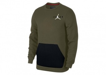 nike air fleece crew tracksuit
