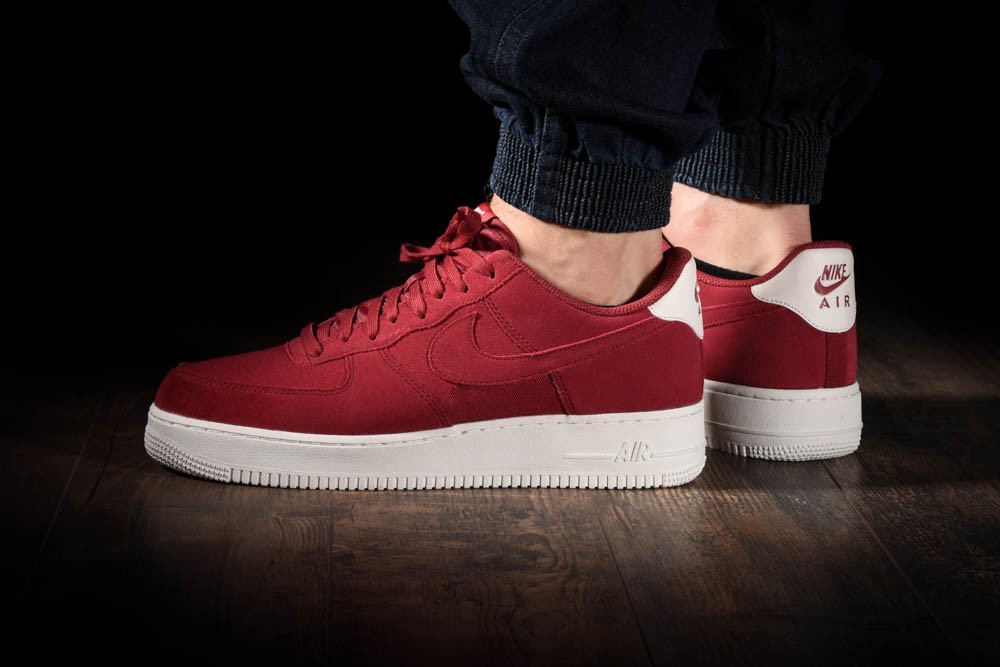 nike air force 1 suede red