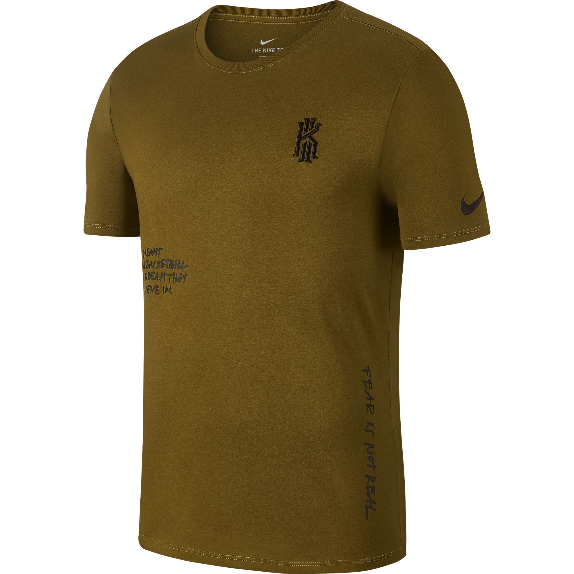 NIKE KYRIE IRVING DRY TEE OLIVE FLAK