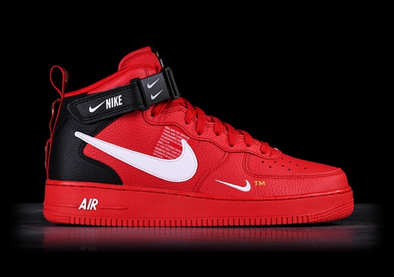 nike air force 1 07 lv8 mid red