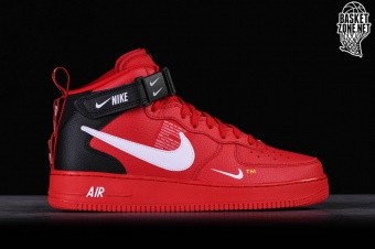 Nike Air Force 1 Mid '07 LV8 Red/White/Black 