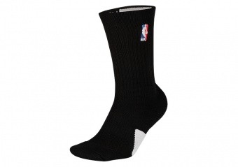 NIKE AIR JORDAN CREW - NBA SOCKS BLACK WHITE