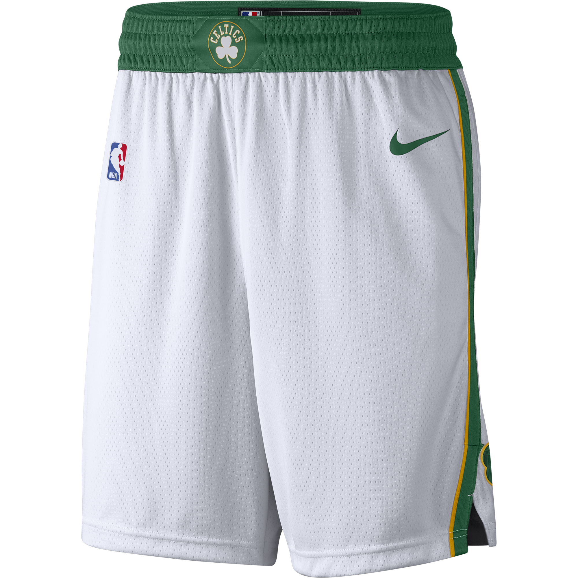 NIKE NBA BOSTON CELTICS SWINGMAN SHORTS WHITE