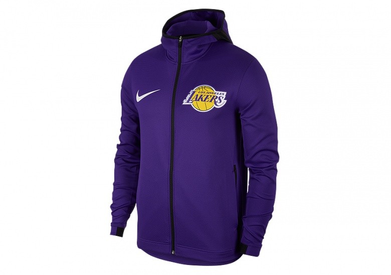 lakers therma flex showtime hoodie