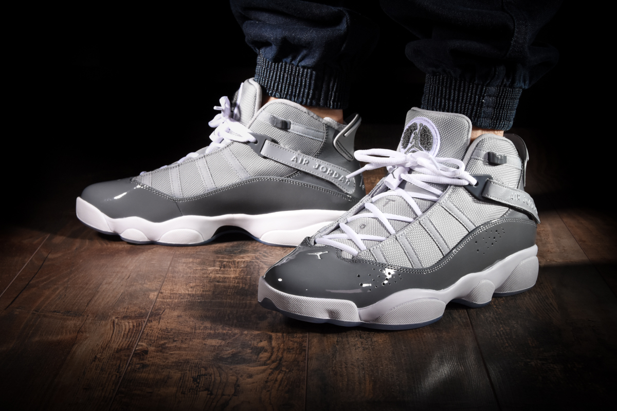 air jordan 6 rings wolf grey