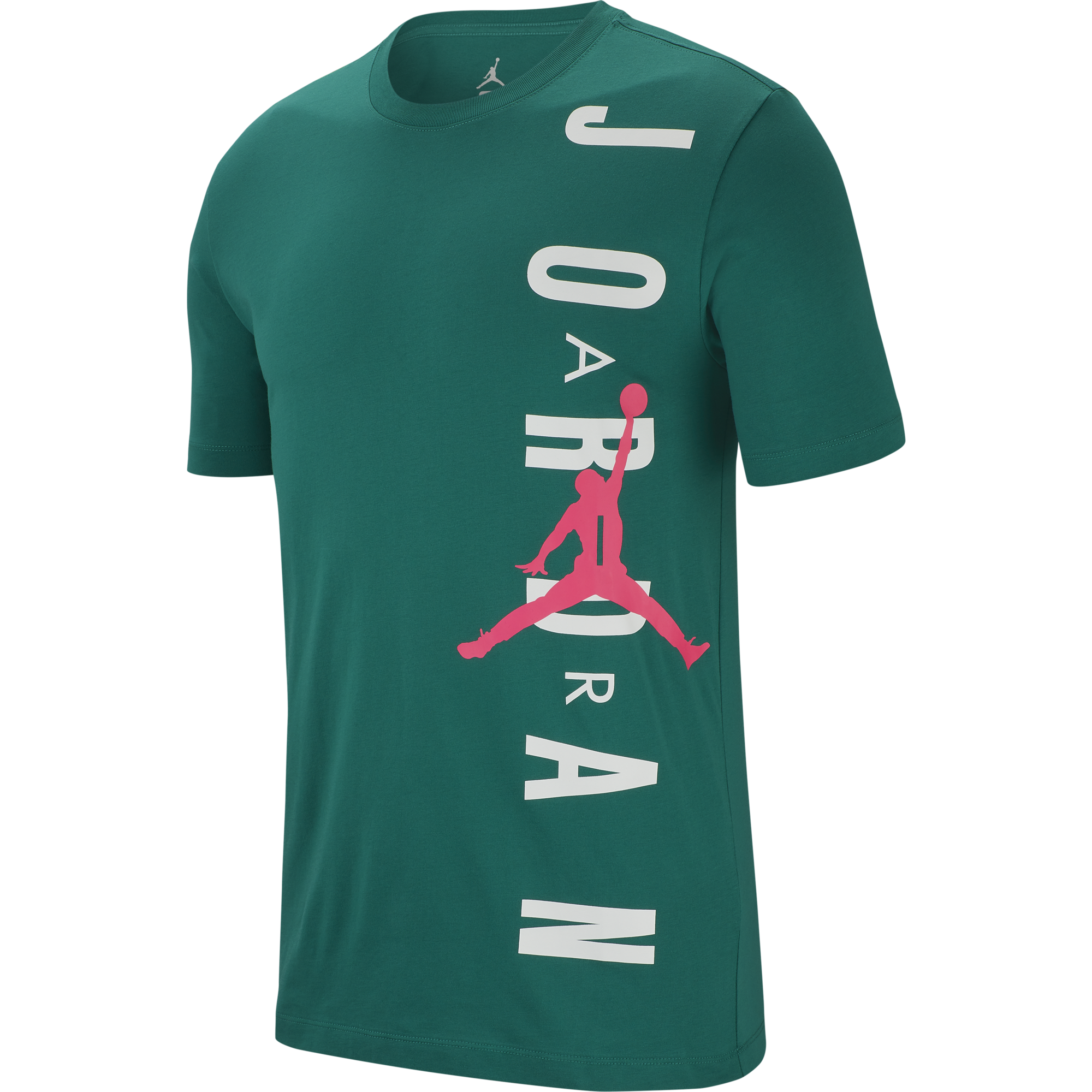 NIKE AIR JORDAN JSW HBR VERTICAL TEE MYSTIC GREEN