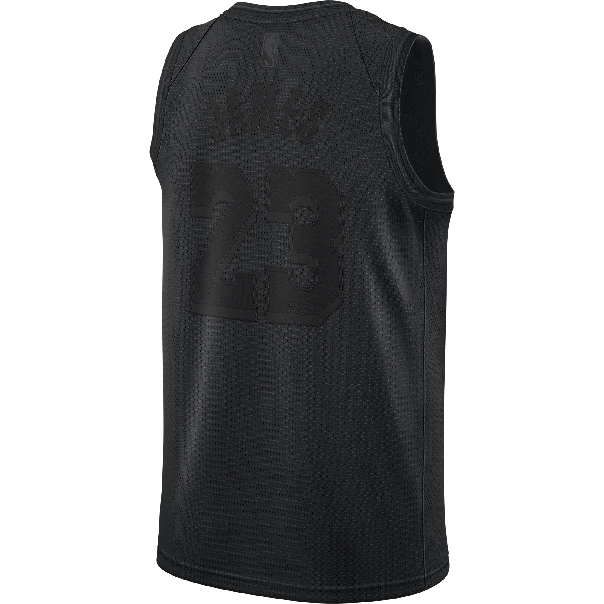 LEBRON JAMES LOS ANGELES LAKERS 2019 NIKE NBA MVP SWINGMAN JERSEY- MENS  BLACK