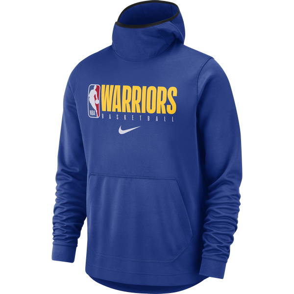 NIKE NBA GOLDEN STATE WARRIORS SPOTLIGHT HOODIE RUSH BLUE