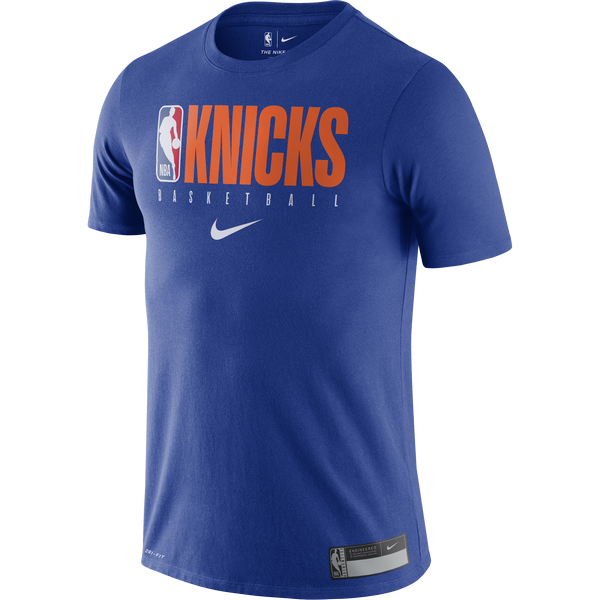 NIKE NBA NEW YORK KNICKS TEE RUSH BLUE