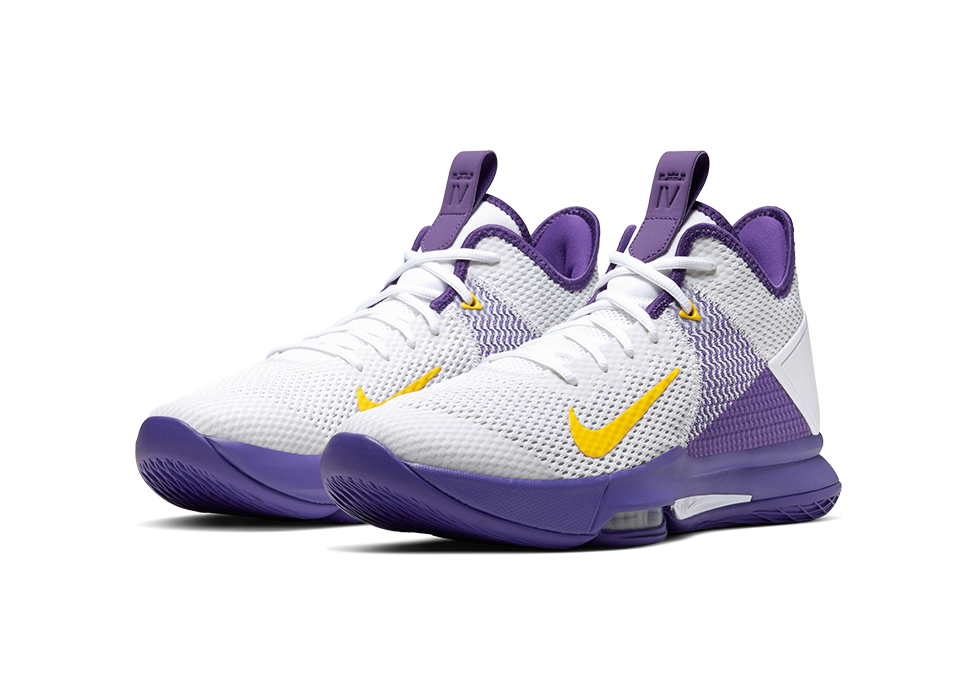 nike lebron witness 4 lakers