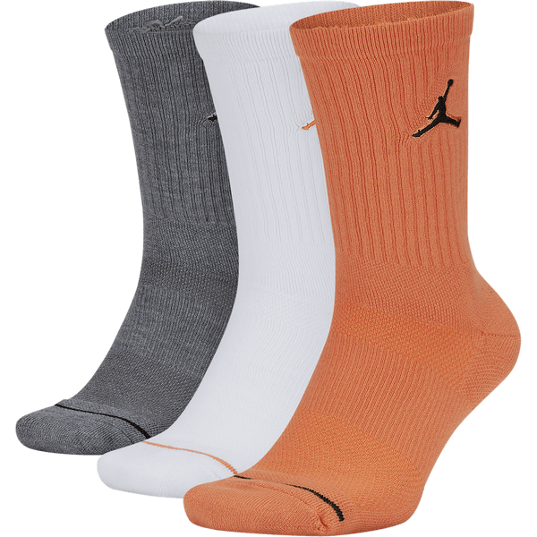 NIKE AIR JORDAN JUMPMAN EVERYDAY CREW SOCKS MULTI-COLOR