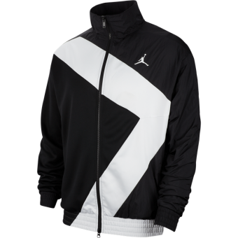 NIKE AIR JORDAN WINGS DIAMOND JACKET BLACK WHITE for 80.00
