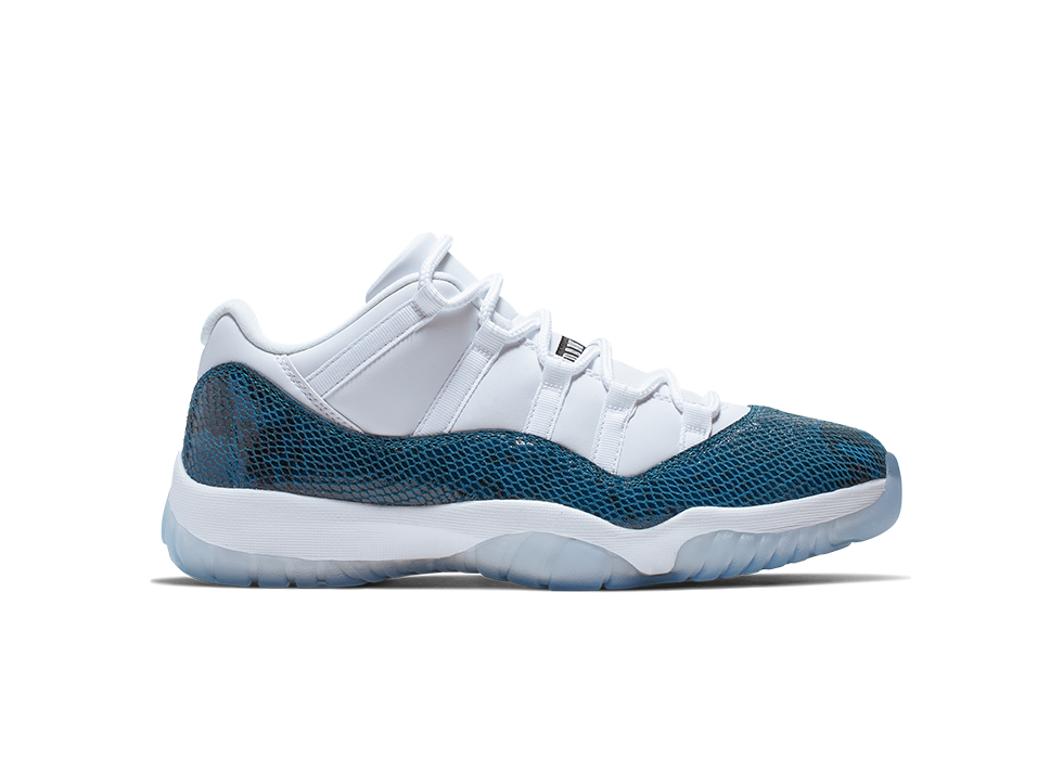 NIKE AIR JORDAN 11 RETRO LOW NAVY SNAKESKIN