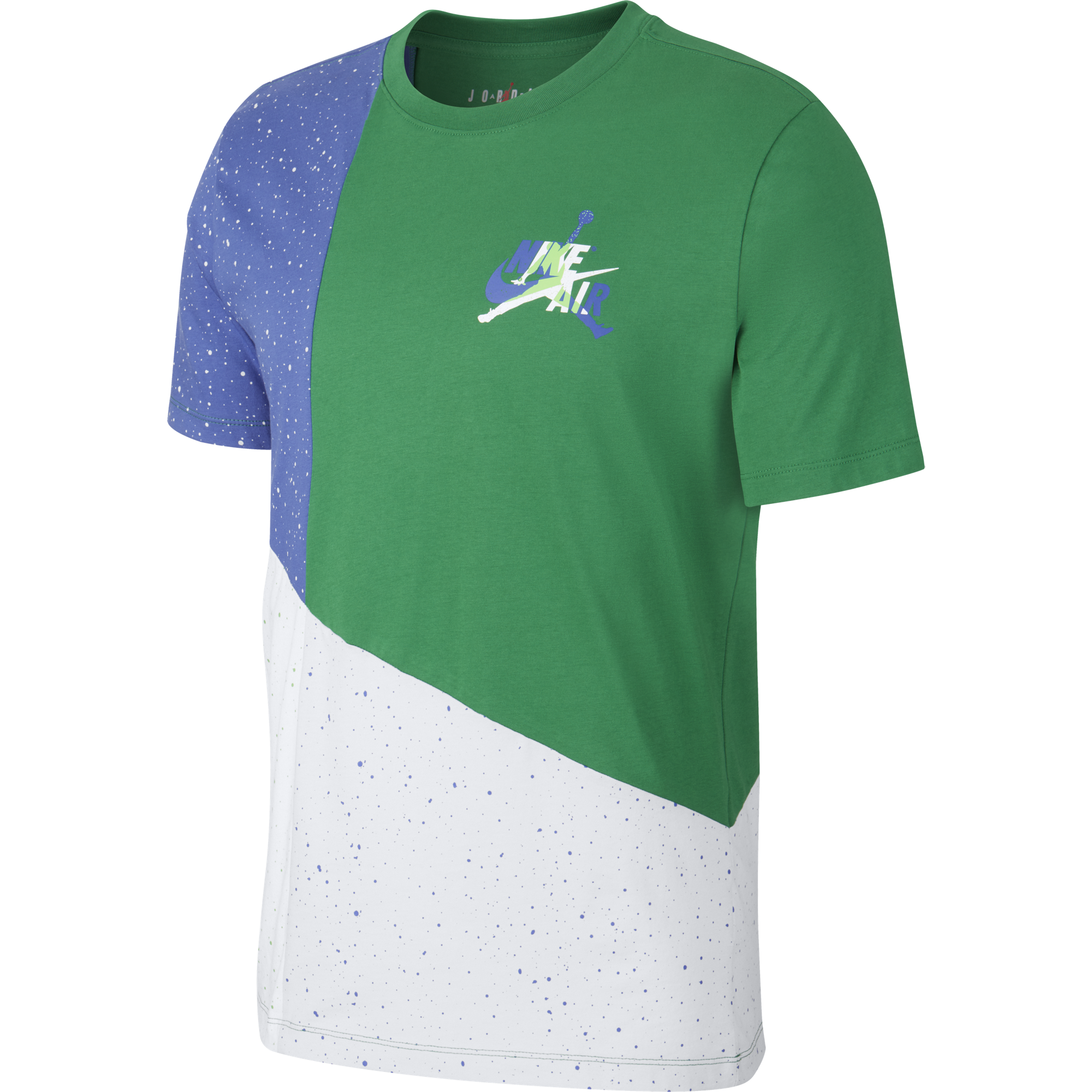 NIKE AIR JORDAN JUMPMAN CLASSICS MASHUP TEE ALOE VERDE