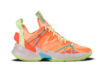 NIKE AIR JORDAN WHY NOT ZER0.3 SE GS ATOMIC ORANGE R. WESTBROOK