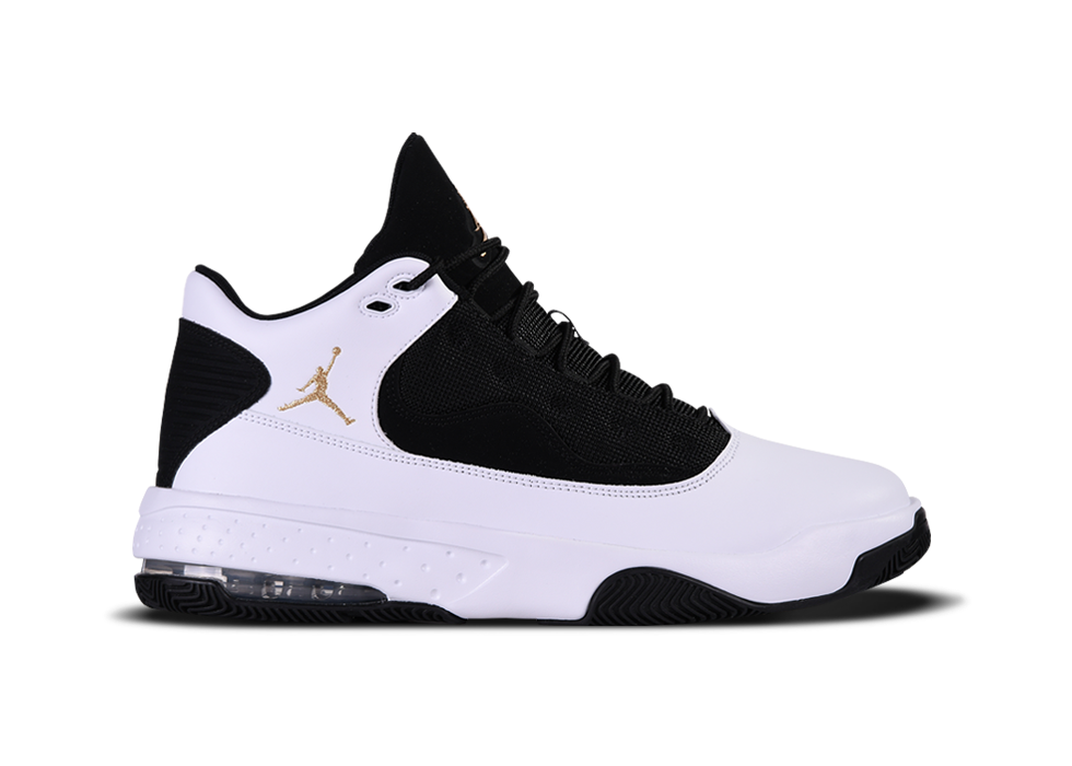 NIKE AIR JORDAN MAX AURA 2 GS OREO GOLD fur 90 00 kicksmaniac