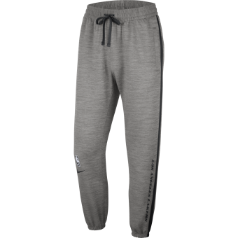 NIKE NBA LOS ANGELES LAKERS THERMA FLEX SHOWTIME PANTS DARK GREY HEATHER