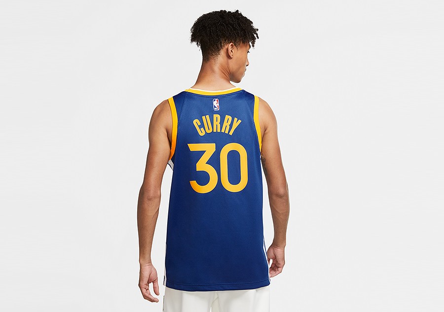 Nike Golden State Warriors Steph Curry #30 Icon Edition Swingman Jersey