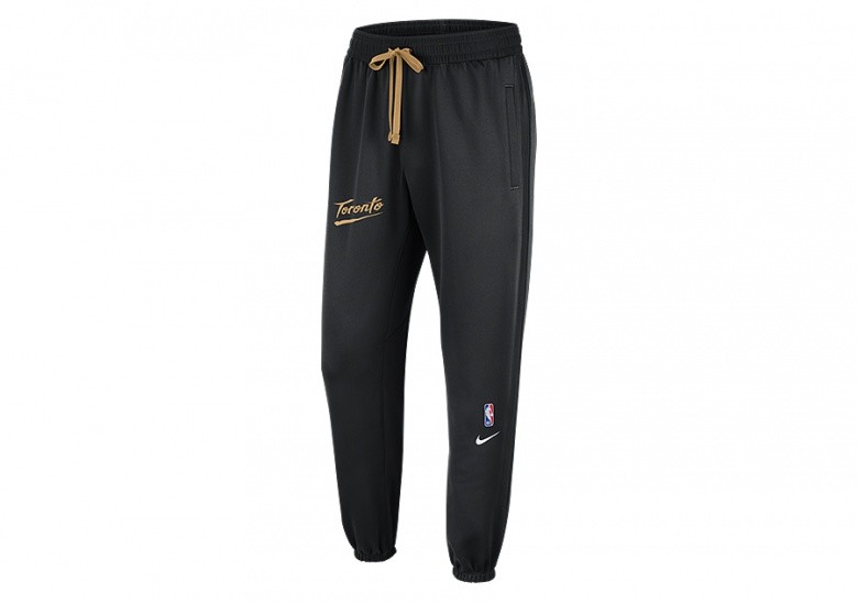 NIKE NBA TORONTO RAPTORS SHOWTIME CITY EDITION THERMA FLEX PANTS BLACK