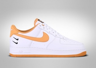 NIKE AIR FORCE 1 LOW '07 DOUBLE SWOSH WHITE LIGHT GINGER