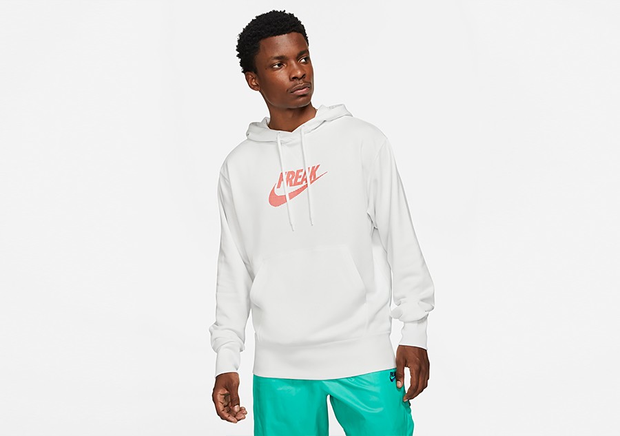 Nike BROOKLYN NETS GAME USED AUTHENTIC Hooded Hoodie Full Zip Warm