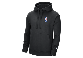 NIKE NBA TEAM 31 ESSENTIAL FLEECE PULLOVER HOODIE BLACK