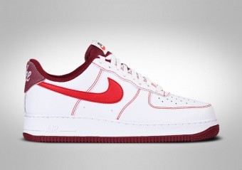 NIKE AIR FORCE 1 LOW FIRST USE WHITE TEAM RED