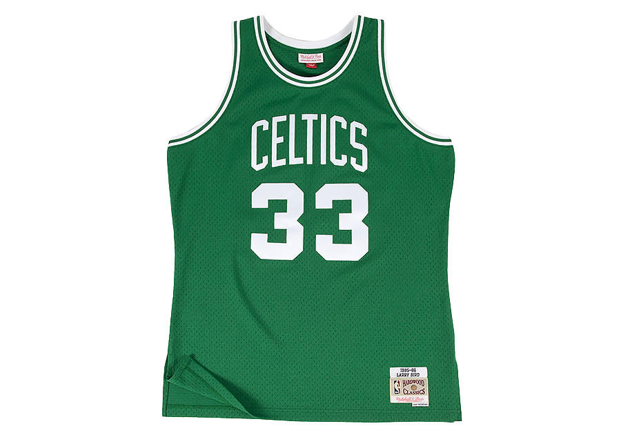 MITCHELL & NESS NBA SWINGMAN JERSEY BOSTON CELTICS - LARRY BIRD #33