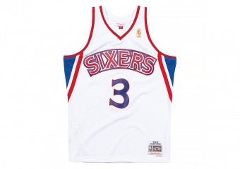 MITCHELL & NESS NBA SWINGMAN JERSEY PHILADELPHIA 76ERS - ALLEN IVERSON #05