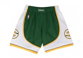 MITCHELL & NESS NBA SWINGMAN SHORTS SEATTLE SUPERSONICS