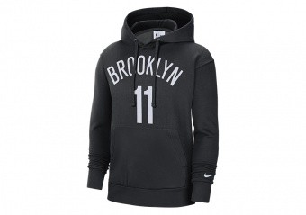 NIKE NBA BROOKLYN NETS KYRIE IRVING FLEECE ESSENTIAL BLACK