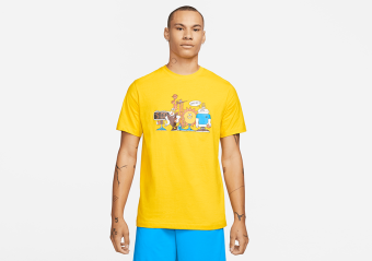 NIKE 5AM ART TEE VIVID SULFUR