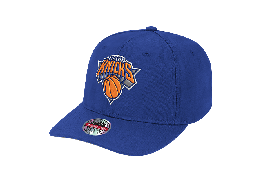 MITCHELL & NESS TEAM GROUND REDLINE SNAPBACK NEW YORK KNICKS