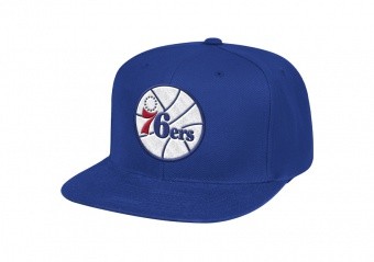 MITCHELL & NESS TEAM GROUND SNAPBACK HWC PHILADELPHIA 76ERS