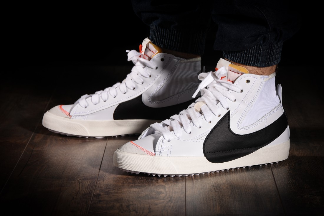 NIKE BLAZER MID '77 JUMBO WHITE BLACK