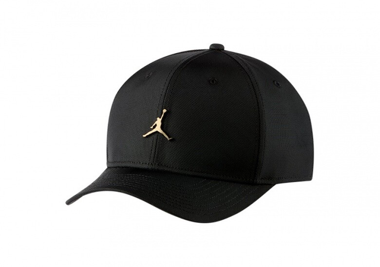 NIKE AIR JORDAN CLASSIC99 METAL JUMPMAN CAP BLACK GOLD