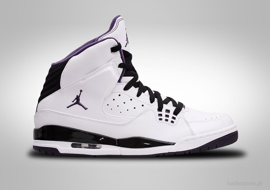 NIKE AIR JORDAN SC-1 WHITE BLACK GRAND PURPLE