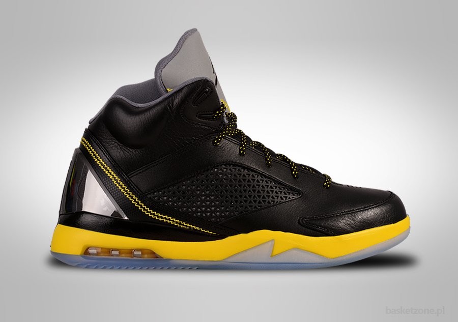 nike jordan shoes black and yellow