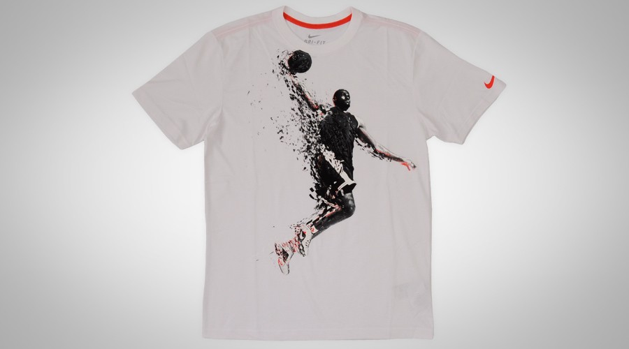 NIKE LEBRON JAMES SHATTER GLASS TEE T-SHIRT